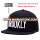 Wholesale Baseball Caps 3d Embroidery Custom Flat Bill Snapback Hats