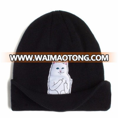 2016 New Fashion Cartoon Cat Unisex Winter Hats Beanies